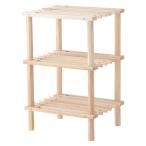 мульти- открытый стеллаж половина 3 уровень натуральный ширина 315× глубина 265× высота 480 fj-72494 бесплатная доставка Северная Европа современный мебель интерьер натуральный вкус новый жизнь мужской s