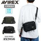  Avirex сумка на плечо AVIREX сумка SOLID solid наклонный .. наклонный .. сумка A5 меньше compact антибактериальный дезодорация бренд 