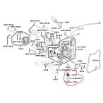 KYMCO Kymco оригинальная деталь RACING KING 180i SC36AG масло сливной болт оригинальный номер 12361-LHD1-E00 15421-1G07-001 15426-GAE1-921 91302-0A01-021