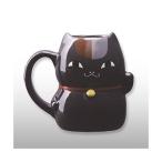 夏目友人帳 ニャンコ先生 招き猫型マグカップ 黒ニャンコ 単品 バンプレスト プライズ