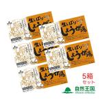 株式会社協和自然王国生しぼりしょうが湯5箱セット（1箱18g×20袋）ショウガ湯 生姜湯