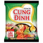 CUNG DINH インスタント麺 エビ風味 80g（10袋セット）　 MI CUNG DINH LAU TOM CHUA CAY