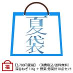 春の福袋 深谷ねぎ1Kg＋野菜・惣菜 計10点【受注期間：４月１日（月）〜５月15日（水）お届けは４月16日以降、送料無料】