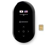 ソースネクスト POCKETALK (ポケトーク) 翻訳機 Wi-Fi + グローバルSIMモデル ブラック