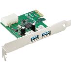 【アウトレット】 PLANEX PCI Express用 USB3.0増設ボード [FFP-US3PE2] ※簡易パッケージ（茶箱）