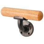  Shimizu (Shimizu) Homme санки .... немного поручень S type натуральное дерево 35×170mm