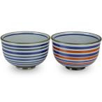 有田焼 黒巻ライン 軽々多用丼(2個