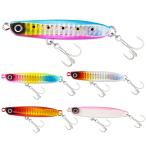 [ синий гроза искусственная приманка ] металлический крючок комплект ложный палтус искусственная приманка Chivas 21g 32g после person -слойный сердце . растояние ST-46 крюк установка листовая сталь искусственная приманка синий предмет Surf tachiu