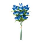  Tokyo .(Tokyodo) rin .. частота ru белый голубой цветок L5×L32cm FM003635-105 3 шт. входит .