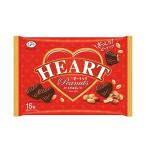  Fujiya Heart шоколад ( Peanuts ) пакет 15 листов ( шт упаковка сделан.)×18 пакет 