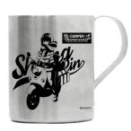 ゆるキャン△ ver2ロゴ使用 志摩リン 二層ステンレスマグカップ