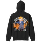 ラブライブ！スーパースター!! 澁谷かのん フルカラージップパーカー BLACK XL