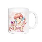 Tokyo 7th シスターズ 描き下ろしイラスト 折笠アユム クリスマスコフレver. マグカップ