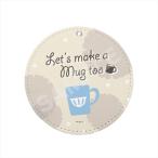 やくならマグカップも レザーコースターキーホルダー 04 青木十子