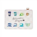 やくならマグカップも レザーパスケース 01 イメージデザイン