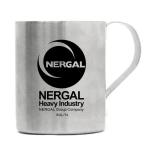 機動戦艦ナデシコ ネルガル重工 二層ステンレスマグカップ