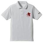 EVANGELION NERV 刺繍ポロシャツ WHITE XL