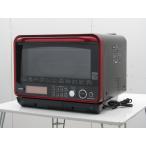 中古 東芝 石窯ドーム 加熱水蒸気 オーブンレンジ ジャパネットオリジナルER-JZ1000(R) 30L グランレッド 2007年製