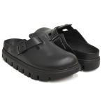 [現価格での販売は12/1 0:00まで]BIRKENSTOCK BOSTON CHUNKY 【ビルケンシュトック ボストン チャンキー】 BLACK / NATURAL LEATHER