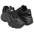 ショッピングウェッジソール PUMA PULSAR WEDGE WINTERIZE 【プーマ パルサー ウェッジ ウィメンズ】 PUMA BLACK - PUMA BLACK