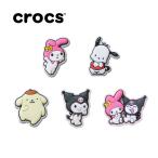 [ на данный момент по цене. распродажа. 10/19 0:00 до ]crocs JIBBITZ CHARMS SANRIO [ Crocs ji Bit'z очарование внутренний стандартный товар ] 4 TYPES