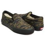 ショッピングVans 【並行輸入品】[現価格での販売は11/4 0:00まで]VANS SKATE SLIP-ON 【バンズ スケート スリッポン】 TIGER CAMO GREEN / BLACK