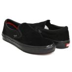 VANS SKATE SLIP-ON 【バンズ スケート スリッポン】 【スケートボード SKATEBOARDING SB プロ PRO】 BLACK / BLACK
