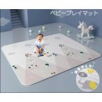 ベビーマット プレイマット180×150cm / 180×200cm 厚手 2cm やわらかクッションマット ロールマット XPE素材 防水 防音 抗菌 床暖房対応 防炎