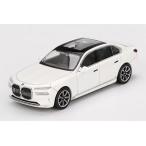 1/64 BMW i7 xDrive60 ミネラルホワイト(右ハンドル) MGT00819-R 完成品ミニカー