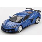 1/64 Chevrolet Corvette Z06 2023 エルクハートレイクブルーメタリック(左ハンドル) MGT00892-L 完成品ミニカー