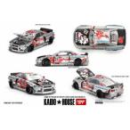 1/64 Nissan SKYLINE GT-R R34 Kaido Star Racing V1(右ハンドル) KHMG197 完成品ミニカー