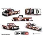 1/64 Chevrolet Silverado KAIDO Intimidator V1(左ハンドル) KHMG212 完成品ミニカー【予約】