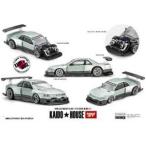 1/64 Nissan SILVIA S13-R KAIDO WORKS V1(右ハンドル) KHMG232 完成品ミニカー【予約】