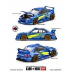 1/64 SUBARU IMPREZA WRX STI KAIDO WORKS V1(右ハンドル) KHMG318 完成品ミニカー【予約】