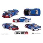 1/64 Nissan SKYLINE GT-R R34 Kaido House Flames V1(左ハンドル) KHMG294 完成品ミニカー【予約】