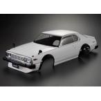 1/10 日産スカイライン1980 2000Turbo GT-ES ホワイト 塗装済みボディ 48676 RCパーツ
