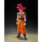 S.H.Figuarts 超サイヤ人ゴッド孫悟空＜神の気を纏いし姿＞ [ドラゴンボール超] 塗装済み可動フィギュア【予約】