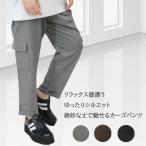 ショッピング閉店 【閉店セール】きれいめ カーゴパンツ メンズ ワークパンツ ワイドパンツ イージーパンツ ルーズ 大きめ カジュアル ストリート メール便  M L
