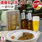 お中元 夏ギフト 道後ビール＆カレー セット DOGO BEER 合計6個（ケルシュ アルト スタウト ヴァイツェン 330ml×各1本、カレー 200g×2個） 送料無料