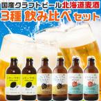 ショッピングお中元 ビール ビール 国産 クラフトビール 北海道麦酒 ごほうびあ ３種飲み比べ セット BEER 地ビール 3種各2本入 母の日 父の日 お中元 お歳暮 敬老の日 送料無料 309831