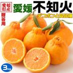 ショッピングデコポン 不知火 みかん しらぬい 秀品 3kg 1箱 愛媛県産 お買得 サイズお任せ デコポンと同品種 贈答用ギフト 送料無料