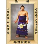 北葉山英俊関　優勝ミニ額 大相撲ミニ額 大相撲優勝額　昭和３８年７月場所 優勝 大関 北葉山英俊関