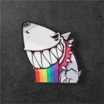  2 голова .same собака Rainbow S размер .. собака Street машина стикер автомобильный наружный водонепроницаемый * отражающий *UV cut атмосферостойкий specification 