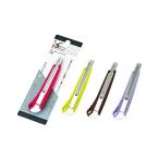 【メール便対応】カラーステーショナリー カッターナイフS型　echo1147-331AK