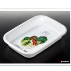 セット売り　10個セット　お料理バットL　ホワイト/白/電子レンジあたためOK　サイズ：297×210×50mm　材質：ポリプロピレン　nakayaK520