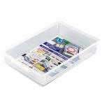 セット売り　10個セット　A5トレー縦型C　デスクの書類や小物の収納整理に　ラックとトレーを組み合わせて引き出しに　机の整理引き出し　sanadaL-8008AR
