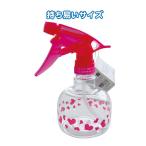 セット売り　12個セット　Heart Lovenプリントスプレー（370ml）　スプレーボトル　お掃除用の水溶液などの詰替用に　seiwa18-887AK