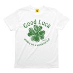 父の日 Tシャツ Good Luck クローバー 父の日 プレゼント Tシャツ おもしろtシャツ メンズ レディース ギフト GIFTEE