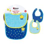 Sassy рама - bib комплект голубой &amp; темно-синий SD-1152 [_