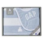 baby GAP baby банное полотенце * нагрудник комплект голубой 54-5039250B бесплатная доставка подарок . праздник рождение . праздник подарок 